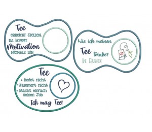 ITH Stickserie - Mug Rugs At Work 2